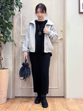 なみさん(レディース・161cm)の冬コーディネート