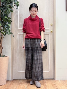 なみさん（レディース・161cm）の冬コーディネート