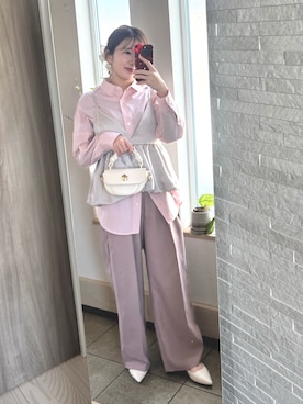 「Avail（アベイル）のアイテム（パンツ）」を使った、masamiさん（レディース・155cm）の冬コーディネート