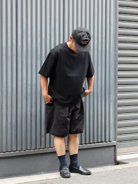 「WISM（ウィズム）のアイテム」を使った、タッキーさん（メンズ・171cm）の春コーディネート