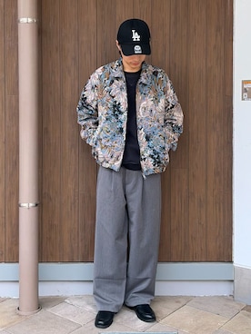 「'47（フォーティーセブン）のアイテム」を使った、らいむさん（メンズ・170cm）の冬コーディネート
