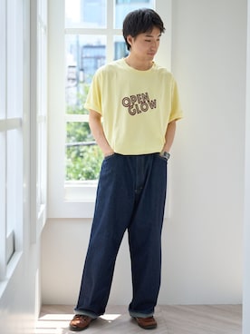 「B.C STOCK（ベーセーストック）のアイテム」を使った、らいむさん（メンズ・170cm）の夏コーディネート