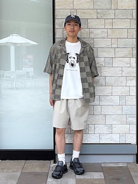 「'47（フォーティーセブン）のアイテム」を使った、らいむさん（メンズ・170cm）の春コーディネート