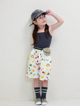 maaさん(キッズ・110cm)の夏コーディネート