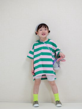 maaさん（キッズ・110cm）の春コーディネート