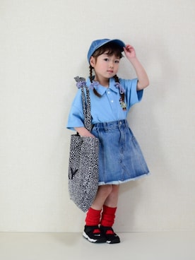 maaさん（キッズ・110cm）の春コーディネート