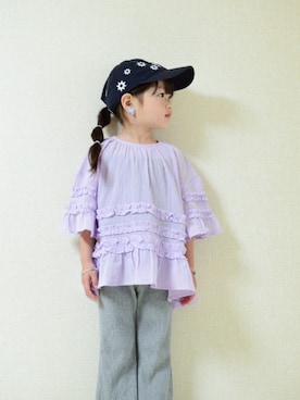 maaさん（キッズ・110cm）の春コーディネート