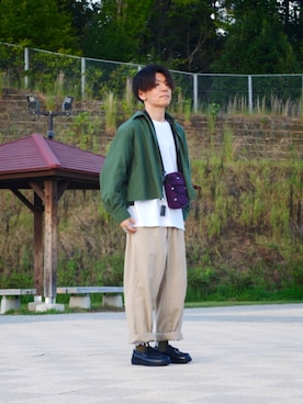 「KEEN（キーン）のアイテム」を使った、かたこりさん（メンズ・164cm）の秋コーディネート