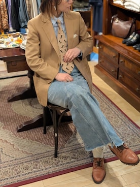 「GUCCI（グッチ）のアイテム」を使った、Kikkaさん（レディース・168cm）の春コーディネート