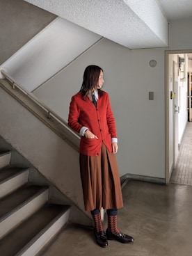 Kikkaさん（骨格ウェーブ・レディース・168cm）の秋コーディネート