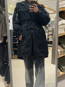 「アイテム（モッズコート）」を使った、しょーや/照夜さん（メンズ・179cm）の冬コーディネート