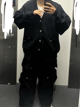 「アイテム（タンクトップ）」を使った、しょーや/照夜さん（メンズ・179cm）の冬コーディネート