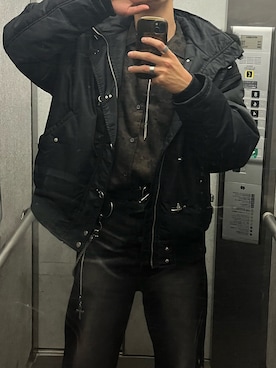 「LION HEART（ライオンハート）のアイテム」を使った、しょーや/照夜さん（メンズ・179cm）の冬コーディネート