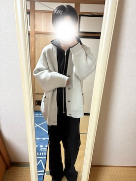 「アイテム（カーディガン/ボレロ）」を使った、しくさん（メンズ・167cm・10代）の秋コーディネート