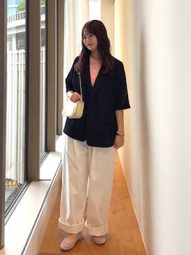 「かぐれ（カグレ）のアイテム」を使った、eruさん（レディース・158cm）の夏コーディネート