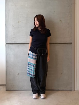 「かぐれ（カグレ）のアイテム」を使った、eruさん（レディース・158cm）の夏コーディネート