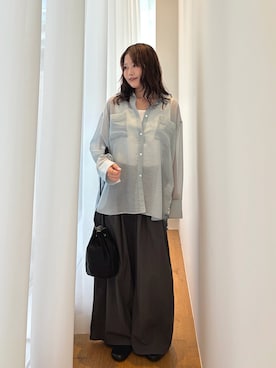 「URBAN RESEARCH（アーバンリサーチ）のアイテム（タンクトップ）」を使った、eruさん（レディース・158cm）の秋コーディネート