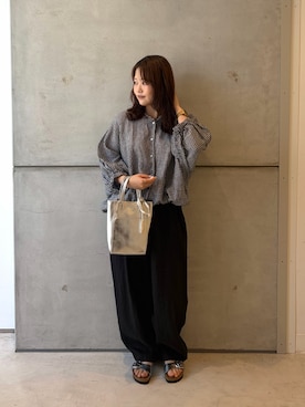 「かぐれ（カグレ）のアイテム」を使った、eruさん（レディース・158cm）の夏コーディネート