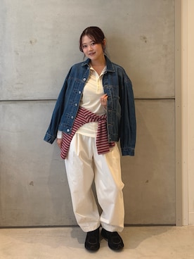 「URBAN RESEARCH Sonny Label（アーバンリサーチサニーレーベル）のアイテム（ジャケット/アウター）」を使った、eruさん（レディース・158cm）の秋コーディネート
