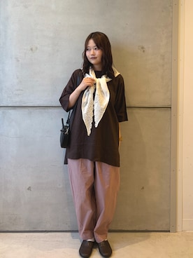 「URBAN RESEARCH DOORS（アーバンリサーチドアーズ）のアイテム（その他シューズ）」を使った、eruさん（レディース・158cm）の夏コーディネート
