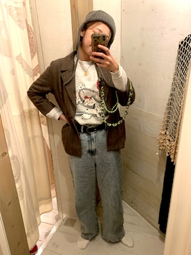 「coca（coca）（コカ）のアイテム」を使った、kimkim1204さん（レディース・165cm）の秋コーディネート