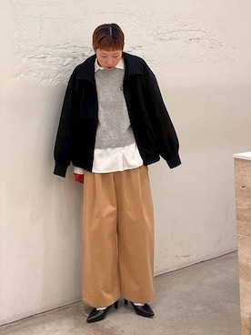 kimkim1204さん（レディース・165cm）の冬コーディネート