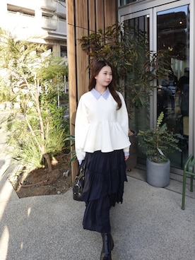 natsukiさん（レディース・153cm）の冬コーディネート