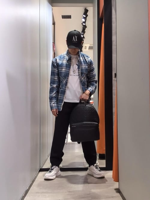ARMANI EXCHANGE デイバック リュック 「A|X アルマーニ