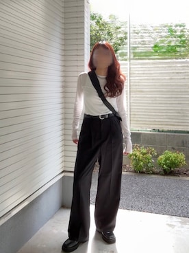 「Aunely（オーネリー）のアイテム」を使った、umekoさん（レディース・163cm）の夏コーディネート