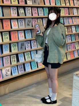 「アイテム（その他トップス）」を使った、momokaさん（レディース・160cm）の秋コーディネート