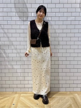 「ローリーズスタイル_LOWRYS FARM」｜りいあさん（レディース・165cm）の秋コーディネート