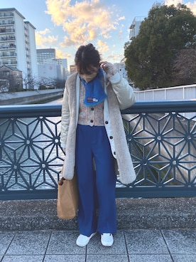 みぎみみさん(レディース・161cm)の冬コーディネート