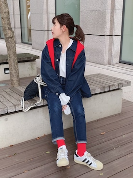 みぎみみさん（レディース・161cm）の春コーディネート