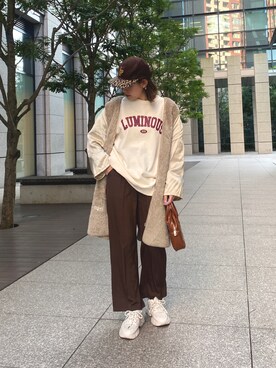 みぎみみさん(レディース・161cm)の秋コーディネート