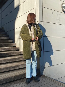 みぎみみさん(レディース・161cm)の冬コーディネート