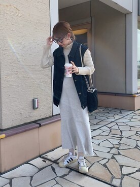 みぎみみさん(レディース・161cm)の春コーディネート