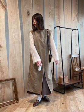 みぎみみさん(レディース・161cm)の冬コーディネート