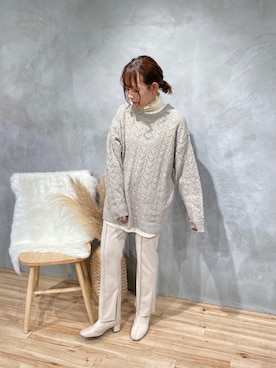 みぎみみさん（レディース・161cm）の秋コーディネート