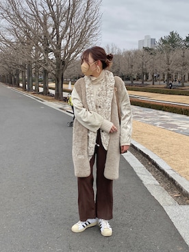 みぎみみさん(レディース・161cm)の冬コーディネート