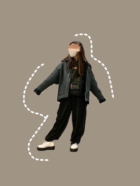 なぁこさん（レディース・154cm）の春コーディネート