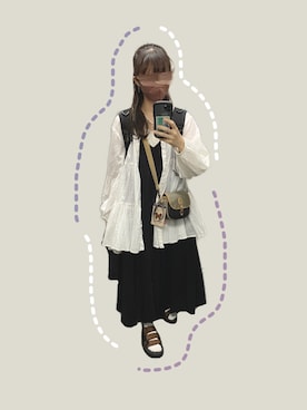 なぁこさん（レディース・154cm）の秋コーディネート