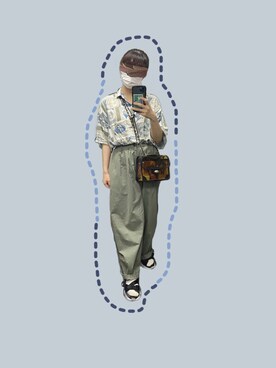 なぁこさん（レディース・154cm）の秋コーディネート