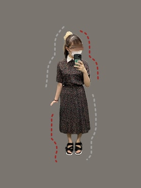 なぁこさん（レディース・154cm）の夏コーディネート