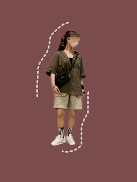 なぁこさん（レディース・154cm）の秋コーディネート