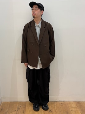 「夏の着映えトップス」｜＊キミヲ＊さん（メンズ・174cm）の秋コーディネート