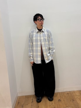 ＊キミヲ＊さん（骨格ウェーブ・メンズ・174cm）の秋コーディネート
