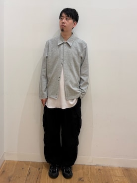 「SENSE OF PLACE by URBAN RESEARCH（センスオブプレイスバイアーバンリサーチ）のアイテム（カーディガン/ボレロ）」を使った、＊キミヲ＊さん（メンズ・174cm）の秋コーディネート