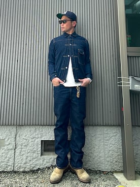 タケウチ☆ボンバイエさんの（NEW ERA | ニューエラ）を使ったコーディネート