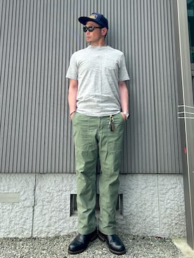 「coen（コーエン）のアイテム」を使った、タケウチ☆ボンバイエさん（メンズ・173cm）の春コーディネート