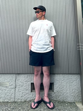 「Supreme （シュプリーム）のアイテム」を使った、タケウチ☆ボンバイエさん（メンズ・173cm）の夏コーディネート